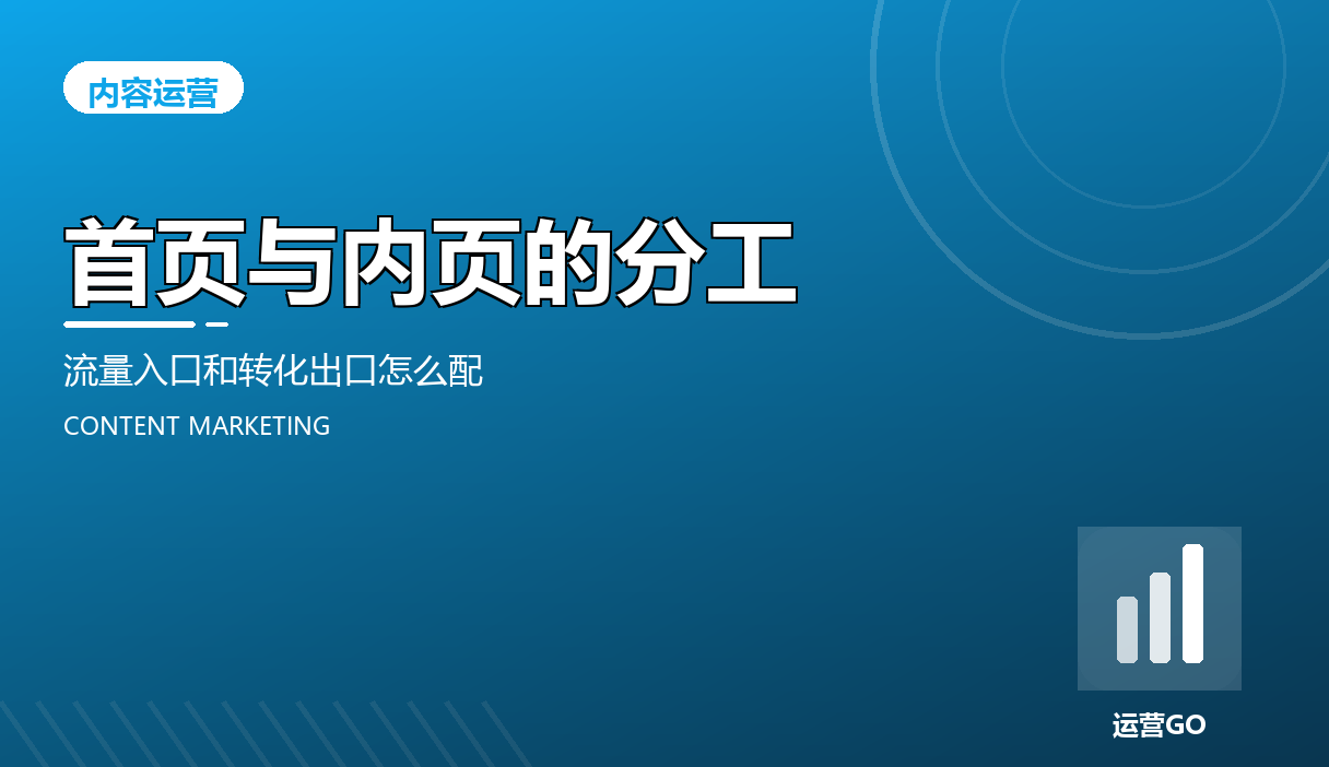 首页与内页的分工:流量入口和转化出口怎么配