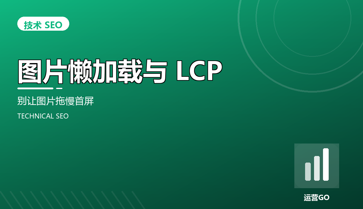 图片懒加载与 LCP:别让图片拖慢首屏